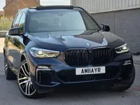Used BMW X5 Sport Line 400 HP (294 kW) 2020 Blue SUV