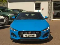 Usado Jaguar F-Type Supercharged 450 HP (330 kW) 2021 Azul Coupé