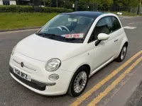 Usado Fiat 500 Lounge 69 HP (50 kW) 2011 Branco Citadino