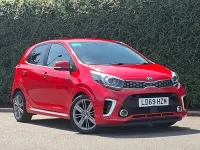 Used Kia Picanto GT-Line 83 HP (61 kW) 2019 Red Hatchback