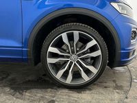 Used VW T-Roc R-line 150 HP (110 kW) 2018 Blue SUV
