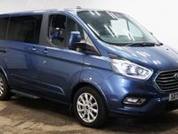 Used Ford Tourneo Custom Titanium 130 HP (95 kW) 2021 Blue Van