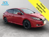 Used Nissan Leaf N-Connecta 110 kW (150 HP) 2022 Red Hatchback