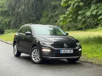 Used VW T-Roc SE 115 HP (84 kW) 2020 Black SUV