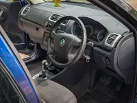 Used Skoda Roomster 105 HP (77 kW) 2007 Blue MPV