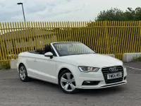 Used Audi A3 Cabriolet Sport 150 HP (110 kW) 2015 White Cabriolet