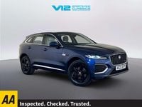 Second-hand Jaguar F-Pace R-Dynamic 204 CP (150 kW) 2022 Albastru SUV