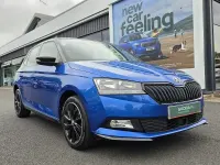 Used Skoda Fabia Monte Carlo 95 HP (69 kW) 2021 Blue Hatchback
