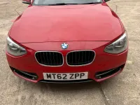 Used BMW 116 Sport Line 2012 Red Hatchback