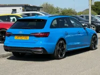 Used Audi A4 Black Edition 190 HP (139 kW) 2020 Blue Estate