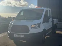 Used Ford Transit 130 HP (95 kW) 2017 White Van