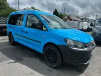 Used VW Caddy Startline 102 HP (75 kW) 2015 Blue MPV