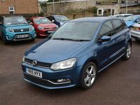Used VW Polo SEL 2015 Blue Hatchback