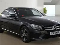 Used Mercedes C220 2019 Black Sedan