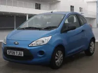 Used Ford Ka Studio 69 HP (50 kW) 2009 Blue Hatchback