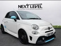 Begagnad Abarth 595 2017 Vit Halvkombi