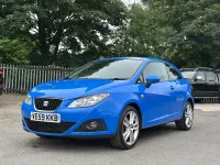 Used Seat Ibiza Sport 90 HP (66 kW) 2009 Blue Hatchback
