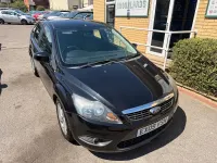 Used Ford Focus Zetec 2009 Panther black Hatchback