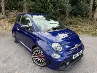 Used Abarth 595 2017 Blue Hatchback