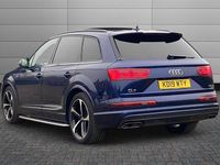 Used Audi Q7 Black Edition 286 HP (210 kW) 2019 Blue SUV