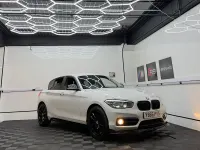 Used BMW 118 Sport Line 2017 White Hatchback