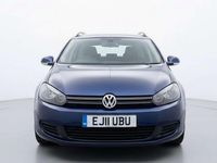 Used VW Golf VI SE 105 HP (77 kW) 2011 Blue Hatchback