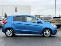 Used Mitsubishi Mirage 2019 Blue Hatchback