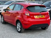Used Ford Fiesta Zetec 2015 Red Hatchback
