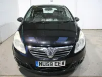 Used Vauxhall Corsa Active 59 HP (43 kW) 2009 Black Hatchback