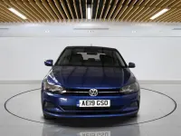 Used VW Polo SE 80 HP (58 kW) 2019 Blue Hatchback