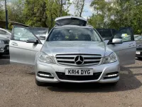 Begagnad Mercedes C220 Executive 2014 Silver Kombi