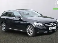 Used Mercedes C220 Premium 170 HP (125 kW) 2017 Black Estate
