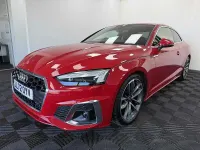 Used Audi A5 S-Line 245 HP (180 kW) 2022 Red Coupe