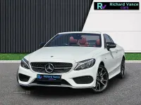 Used Mercedes C43 AMG 2018 White Cabriolet