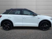 Used VW T-Roc Black Edition 150 HP (110 kW) 2025 Pure white with black roof SUV