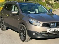 Used Nissan Qashqai +2 N-TEC 110 HP (80 kW) 2011 Beige SUV