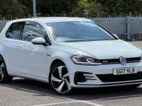 Used VW Golf VII GTI 2017 White Hatchback
