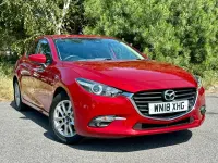 Used Mazda 3 2018 Red Hatchback