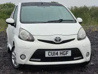 Used Toyota Aygo 2014 White Hatchback