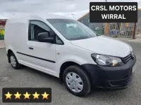 Used VW Caddy 75 HP (55 kW) 2012 White MPV