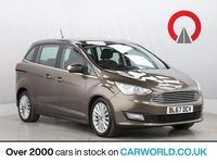 Used Ford Grand C-Max Titanium 125 HP (91 kW) 2018 Brown MPV