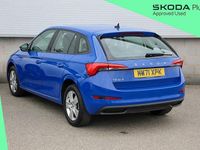 Used Skoda Scala SE 94 HP (69 kW) 2022 Energy blue Hatchback