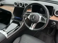 Used Mercedes C220 Exclusive Luxury 197 HP (144 kW) 2023 Hightech silver metallic