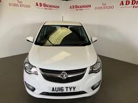 Used Vauxhall Viva 75 HP (55 kW) 2016 White Hatchback