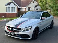 Used Mercedes C63S AMG Edition 1 505 HP (371 kW) 2015 Silver Sedan