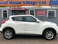 Used Nissan Juke Acenta 117 HP (86 kW) 2013 White SUV