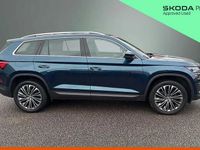Used Skoda Kodiaq SE L Executive 150 HP (110 kW) 2023 Petrol blue metallic SUV