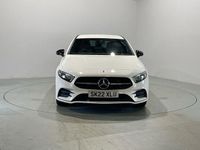 Used Mercedes A250 AMG line 218 HP (160 kW) 2022 White Hatchback