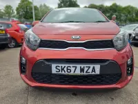 Used Kia Picanto 2017 Orange Hatchback
