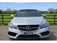 Used Mercedes E350 AMG line 2017 Silver Cabriolet